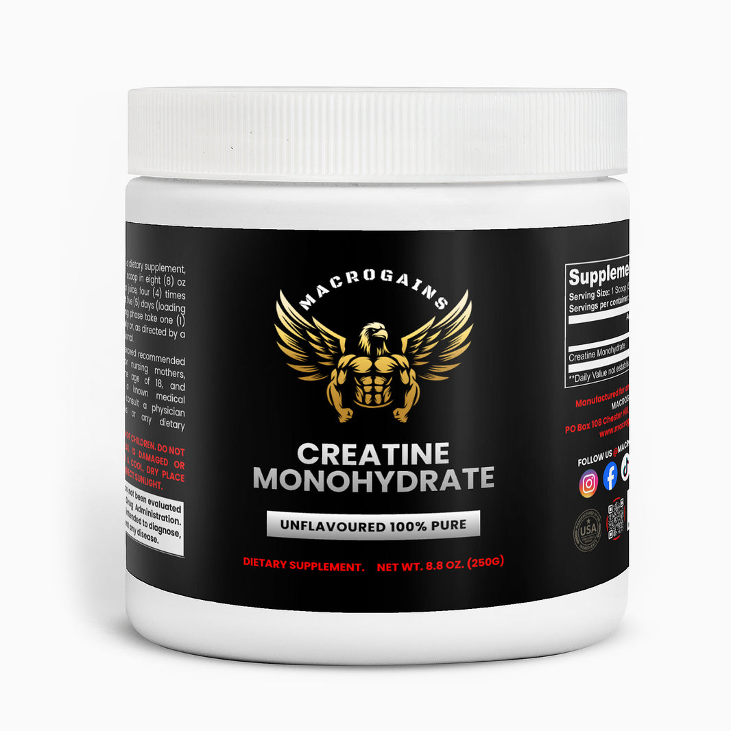 Creatine Monohydrate (100% Pure) 250g