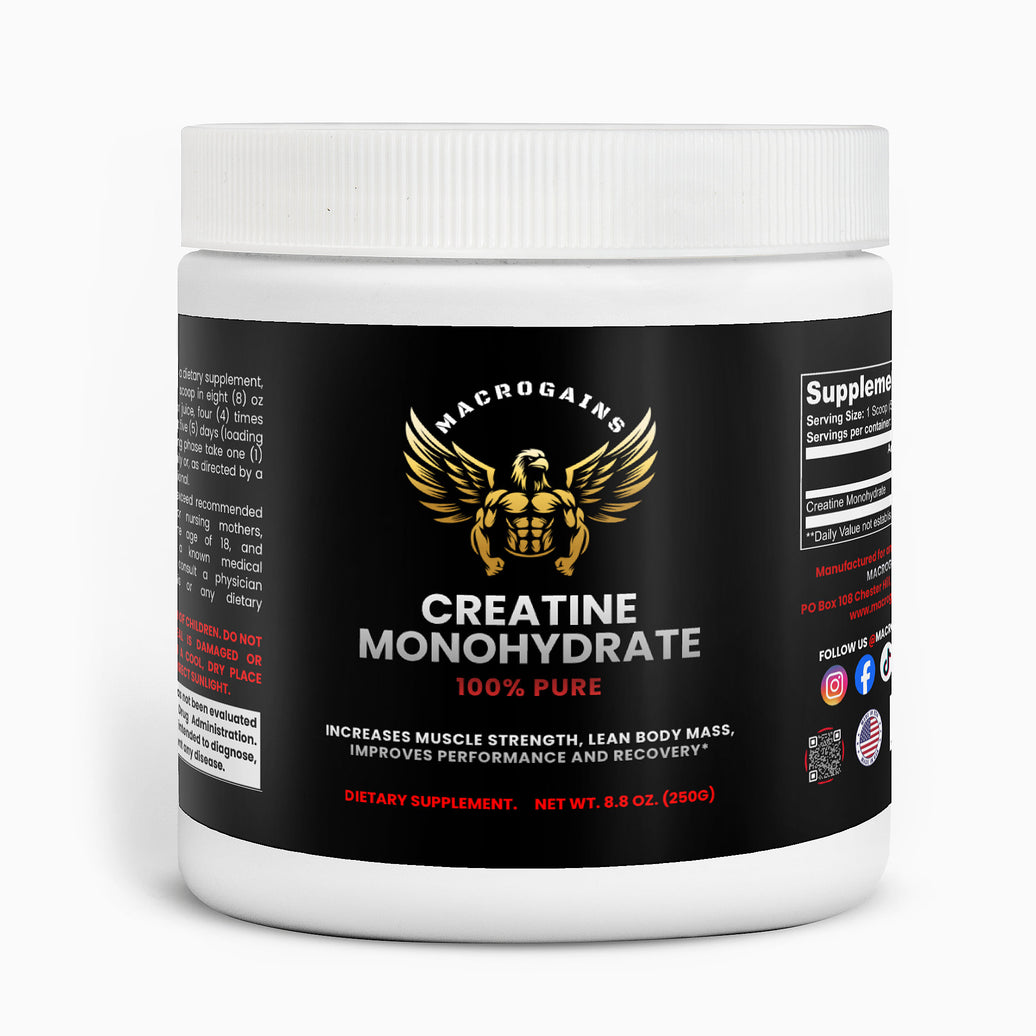 Creatine Monohydrate (100% Pure) 250g