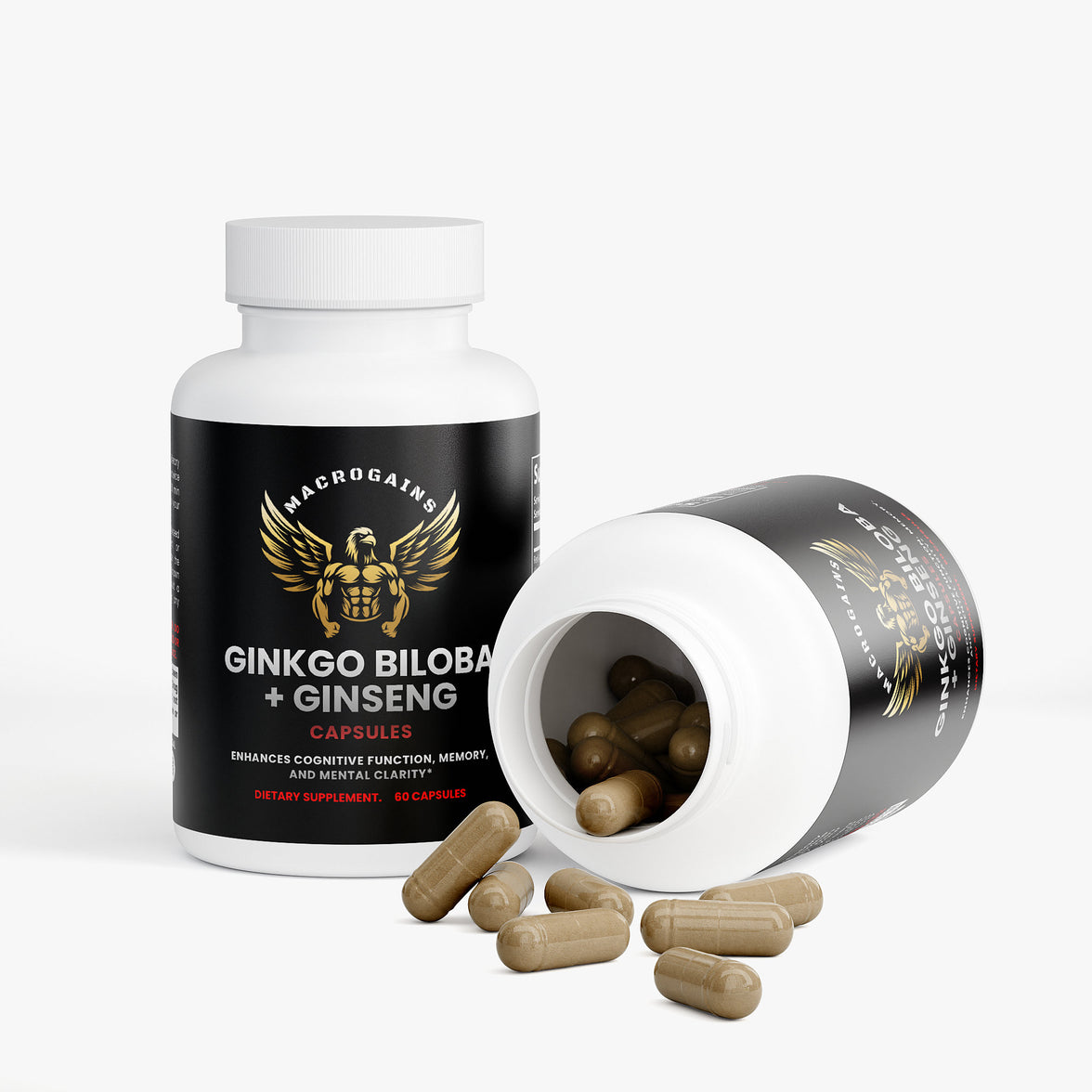 Ginkgo Biloba + Ginseng Capsules