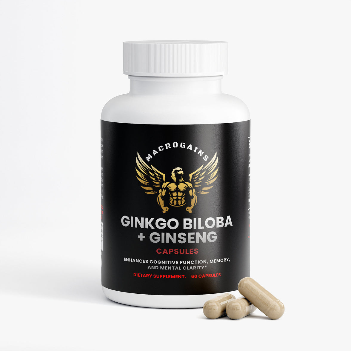 Ginkgo Biloba + Ginseng Capsules