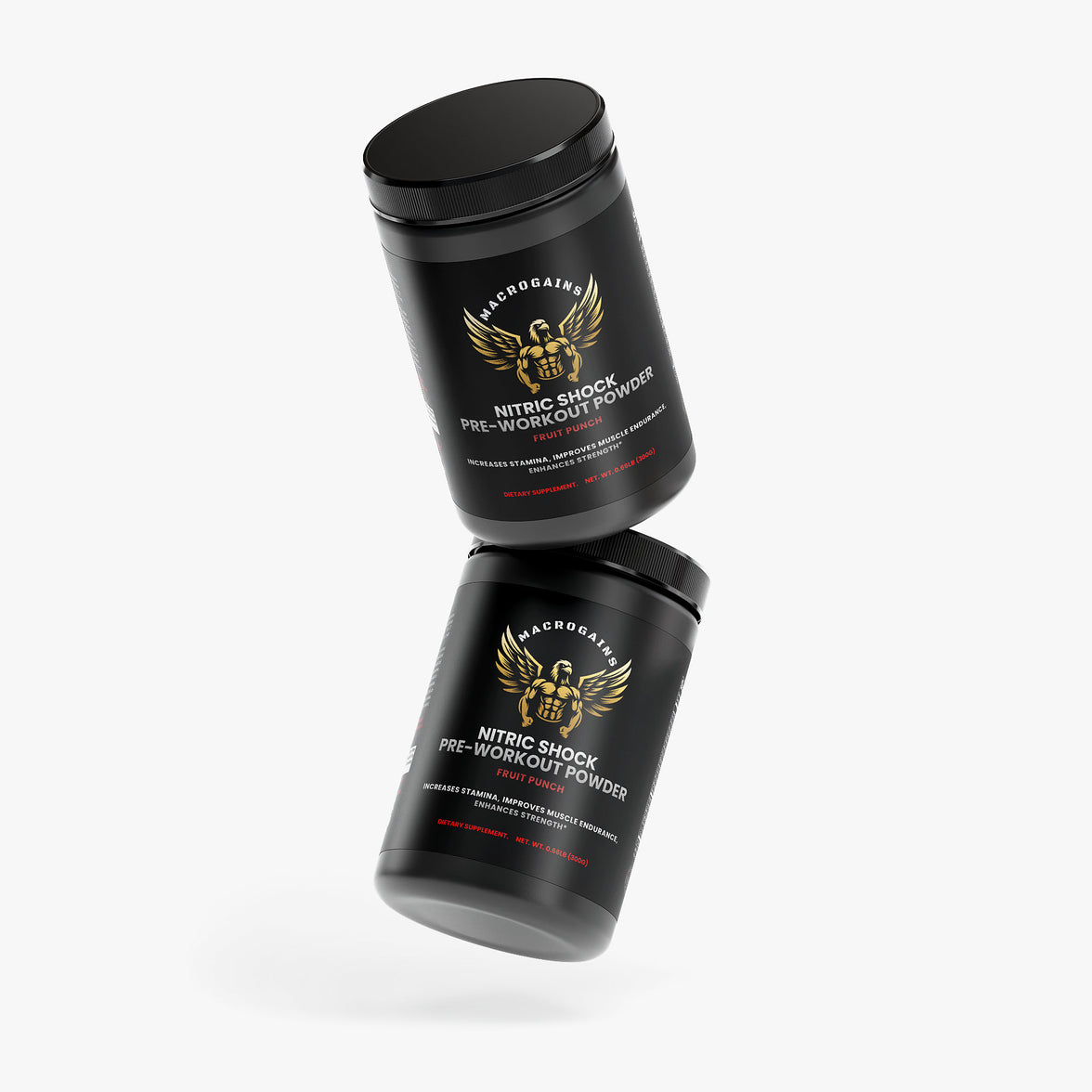 Nitric Shock Pre-Workout Powder (Fruit Punch)