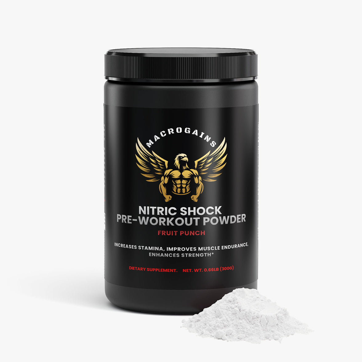 Nitric Shock Pre-Workout Powder (Fruit Punch)