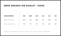 Macrogains Men's Slim Fit Singlet