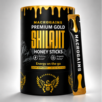 Premium Gold Himalayan Shilajit Honey Sticks