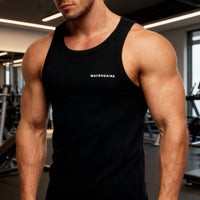 Macrogains Men's Slim Fit Singlet